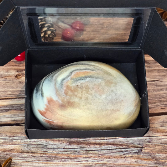 Stone Soap Natural Handcrafted Bathing Essential for Skin Care with Fragrance Oil & Natural Ingredients