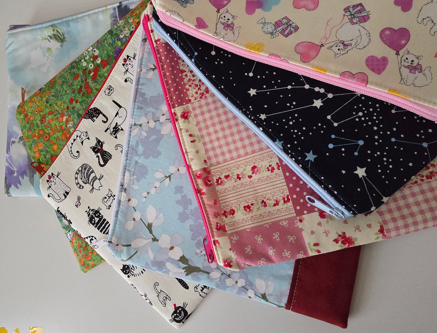 Handcrafted Astrology Fabric Makeup Bag: Men's Toiletry Bag