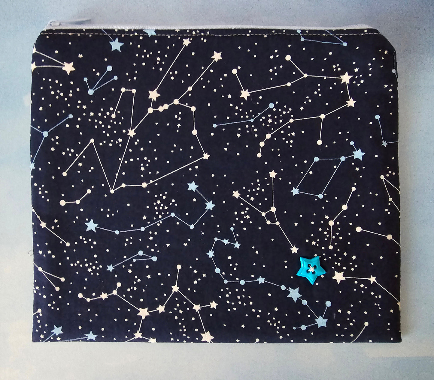 Handcrafted Astrology Fabric Makeup Bag: Men's Toiletry Bag