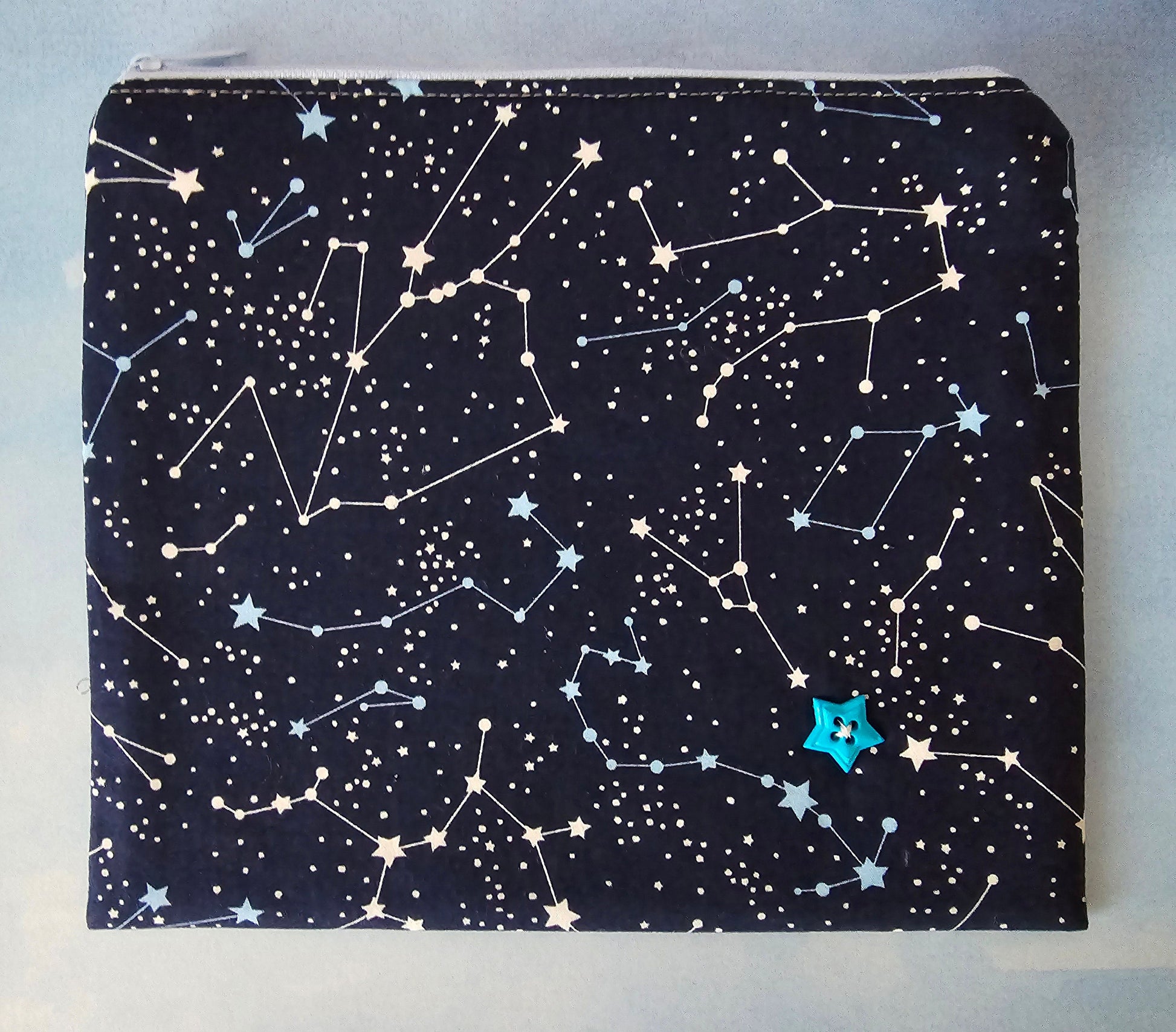 Handcrafted Astrology Fabric Makeup Bag: Men's Toiletry Bag