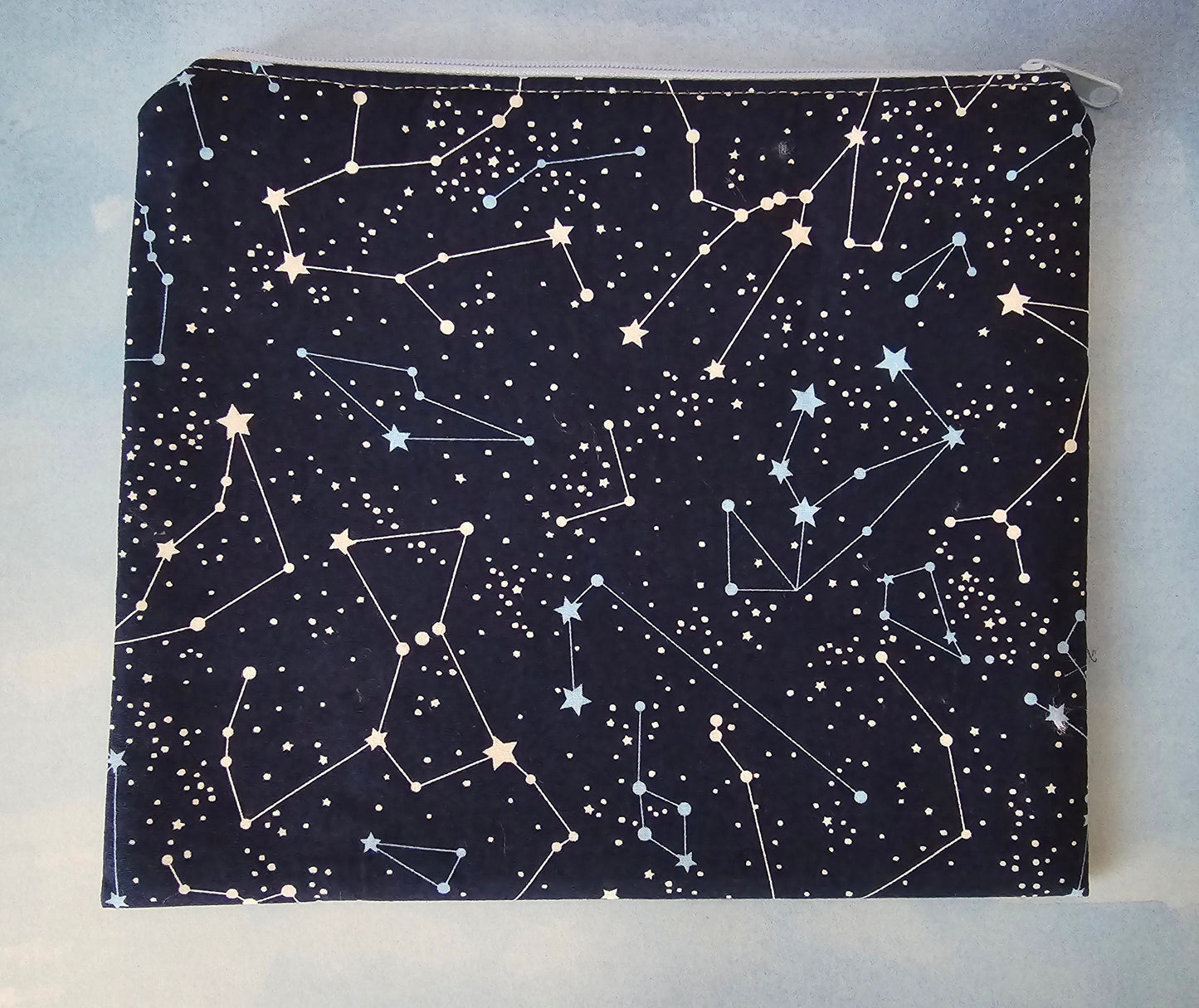 Handcrafted Astrology Fabric Makeup Bag: Men's Toiletry Bag