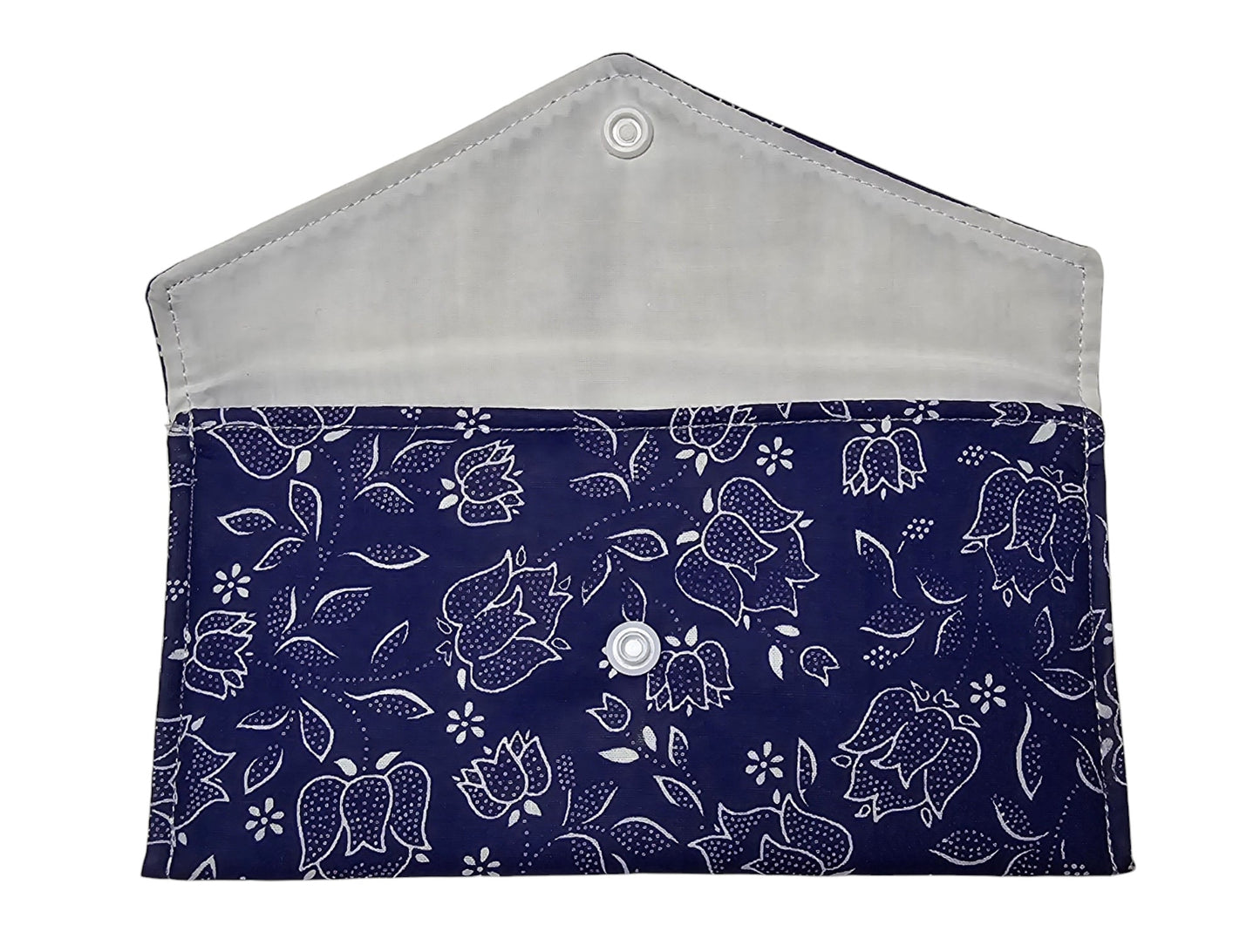 Hungarian Floral Glasses Case: Padded Cotton Fabric Eyewear Protector