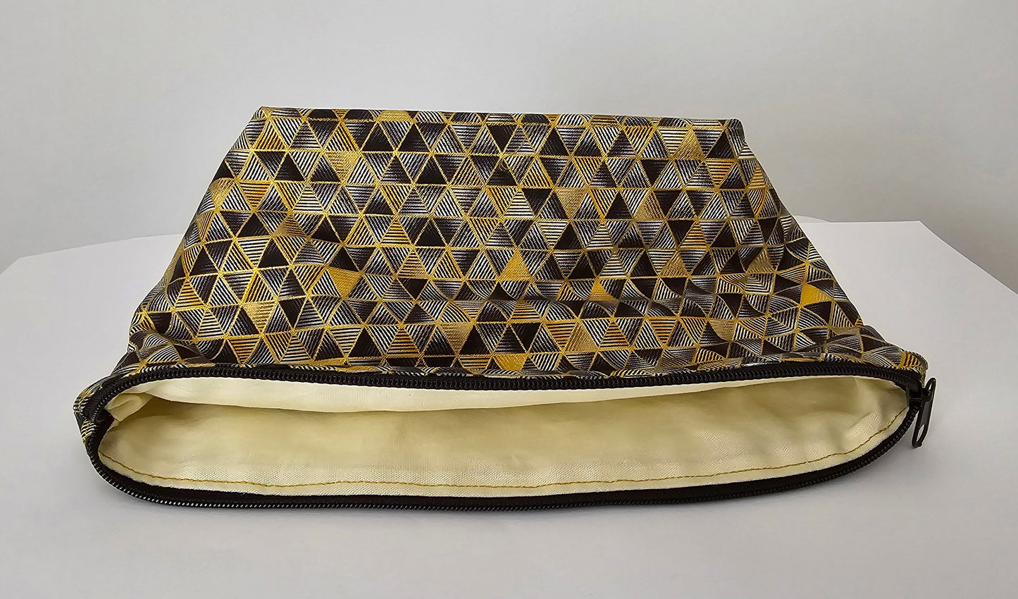 Handcrafted Floral Fabric Cosmetic Bag: UK Made Travel Accessories