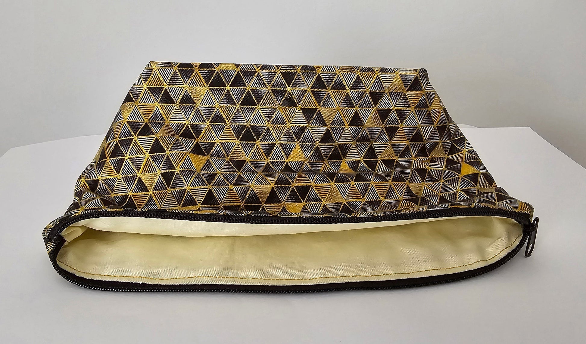 Handcrafted Floral Fabric Cosmetic Bag: UK Made Travel Accessories