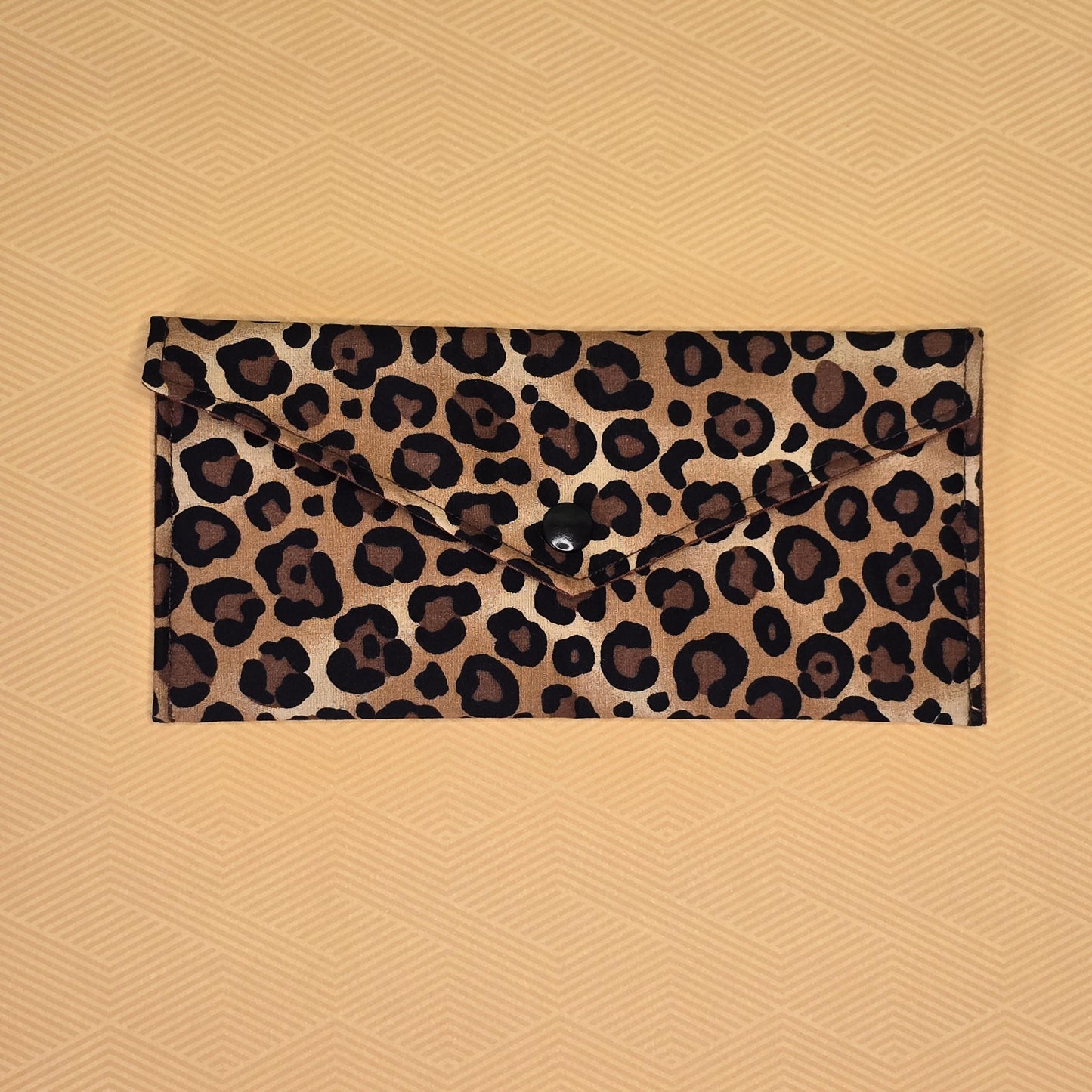 Animal Print Padded Glasses Case: Africa Collection Fabric