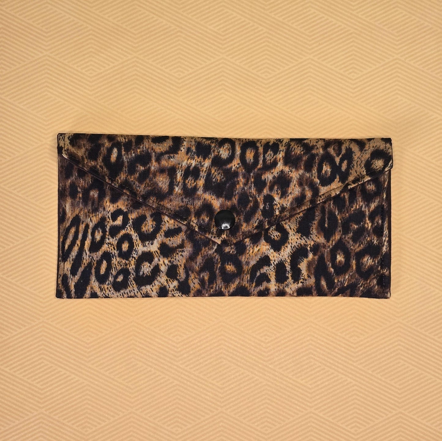 Animal Print Padded Glasses Case: Africa Collection Fabric