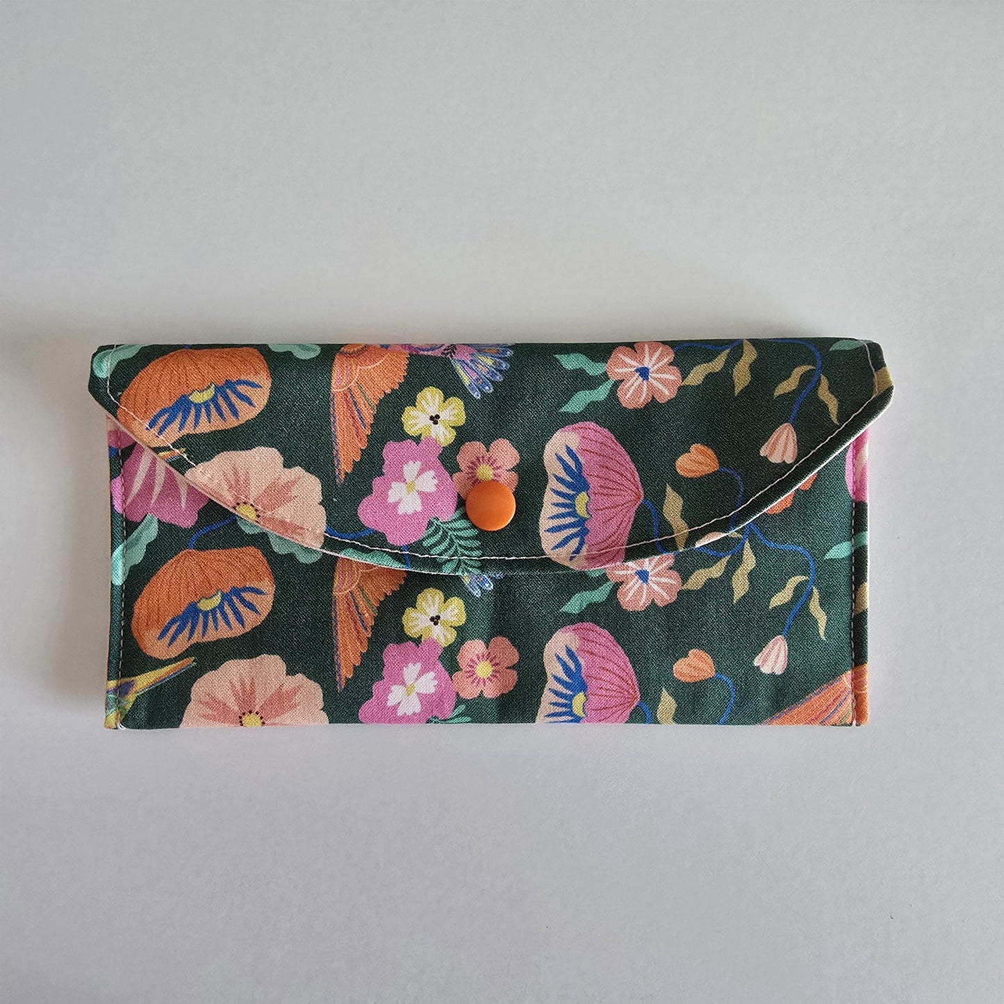 Tropical Collection - padded fabric glasses case. Glasses, sunglasses, eyewear, spectacles, travel accessories, cosmetic bag