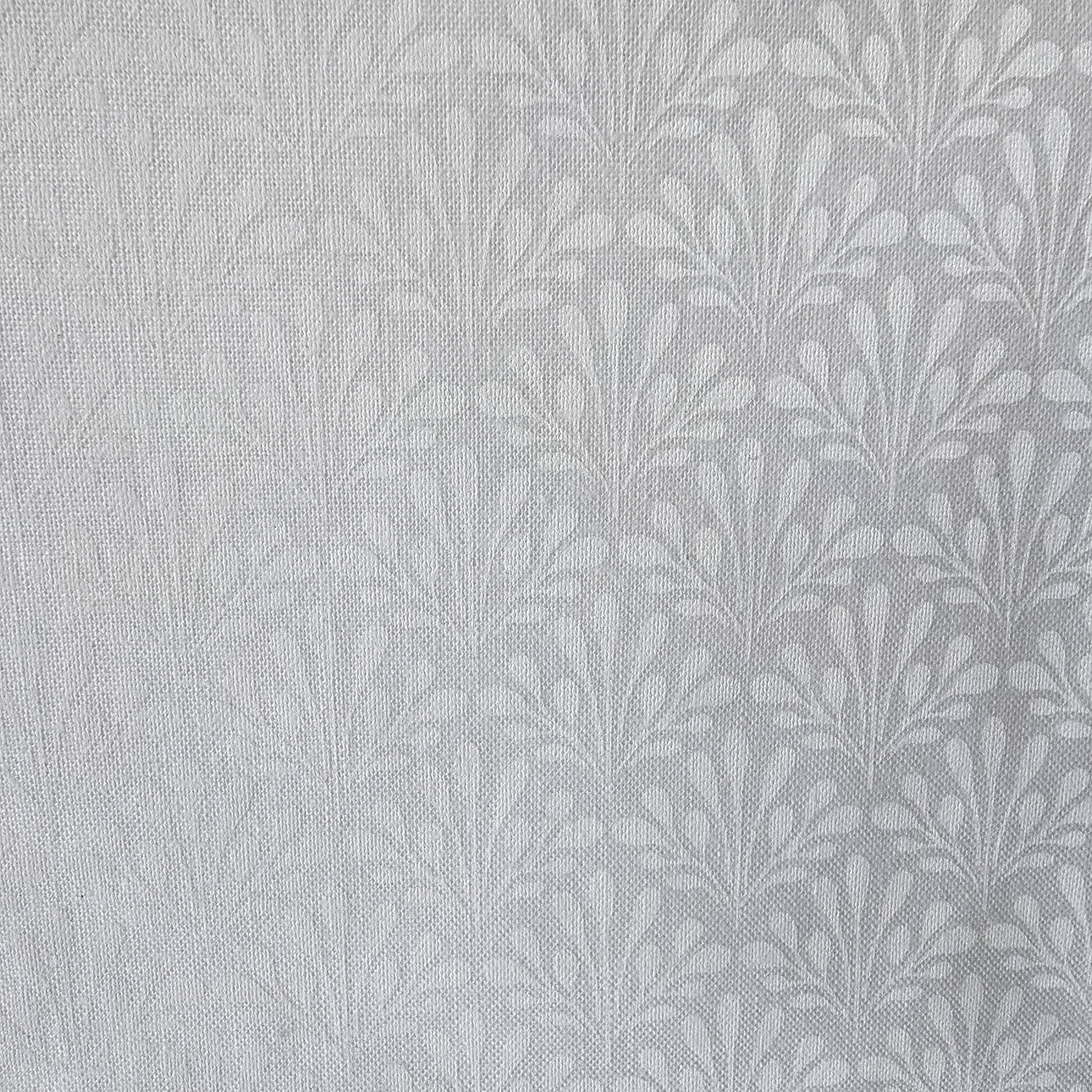 Unique White Collection - Fabric Cosmetic Bag: Handcrafted Makeup Bag, Zipper Pouch