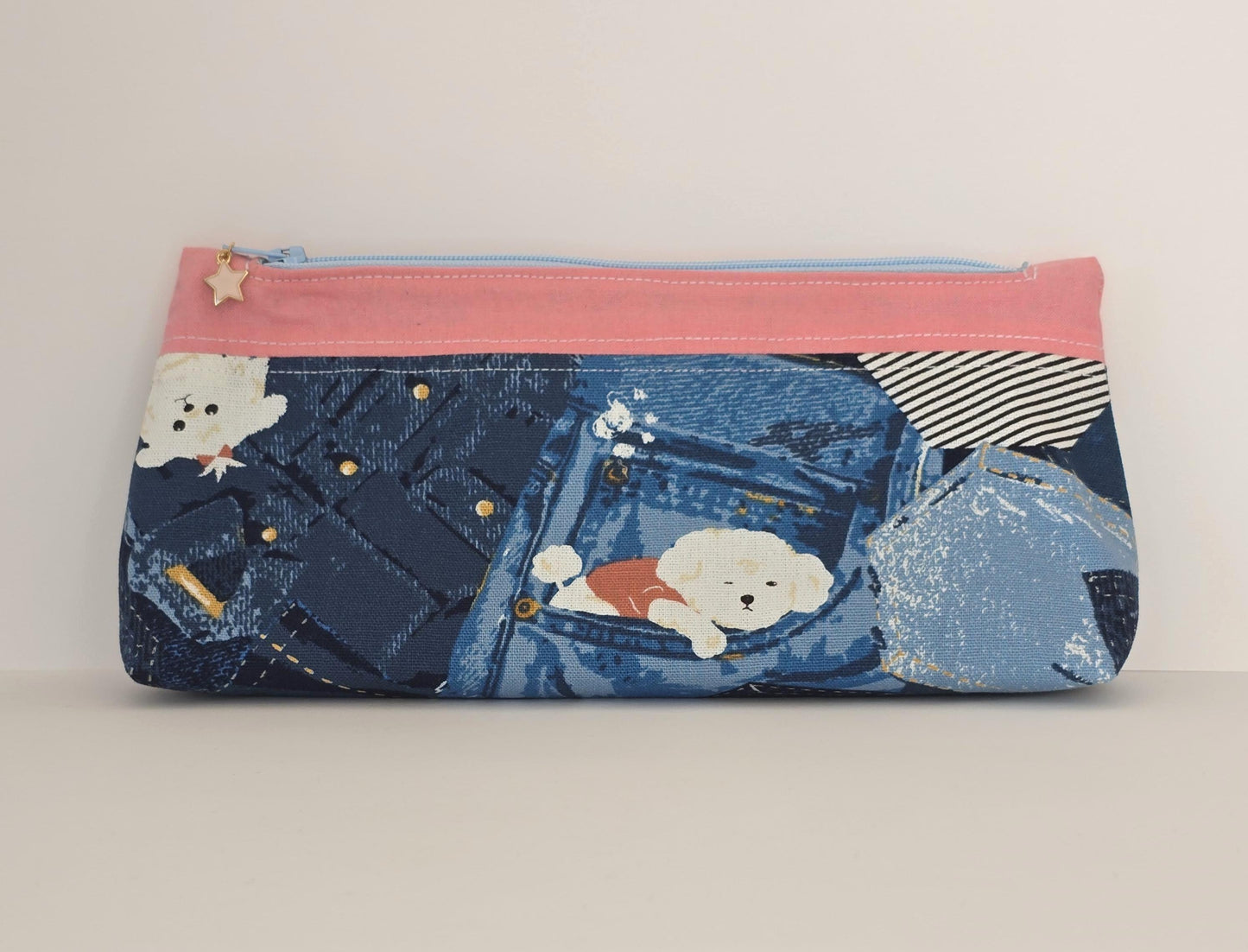 Handcrafted Fabric Take Note pouch - UK Made