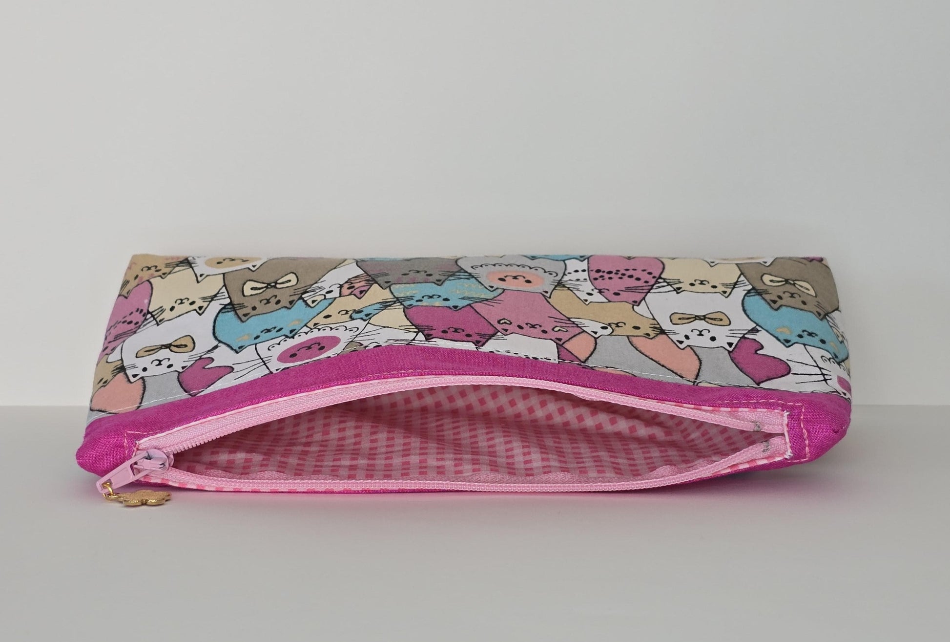 Handcrafted Fabric Take Note pouch - UK Made