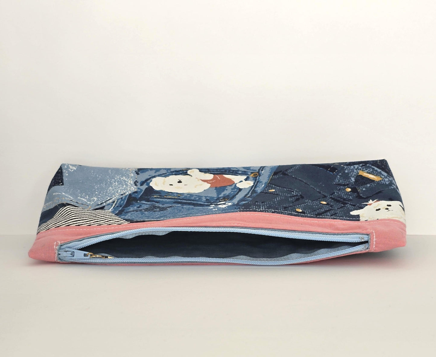 Handcrafted Fabric Take Note pouch - UK Made