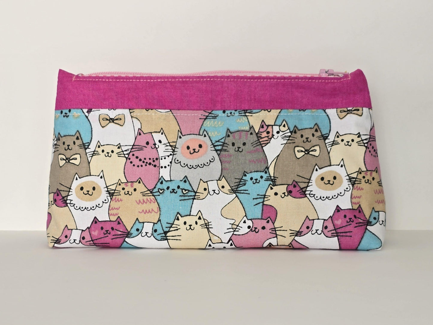 Handcrafted Fabric Take Note pouch - UK Made