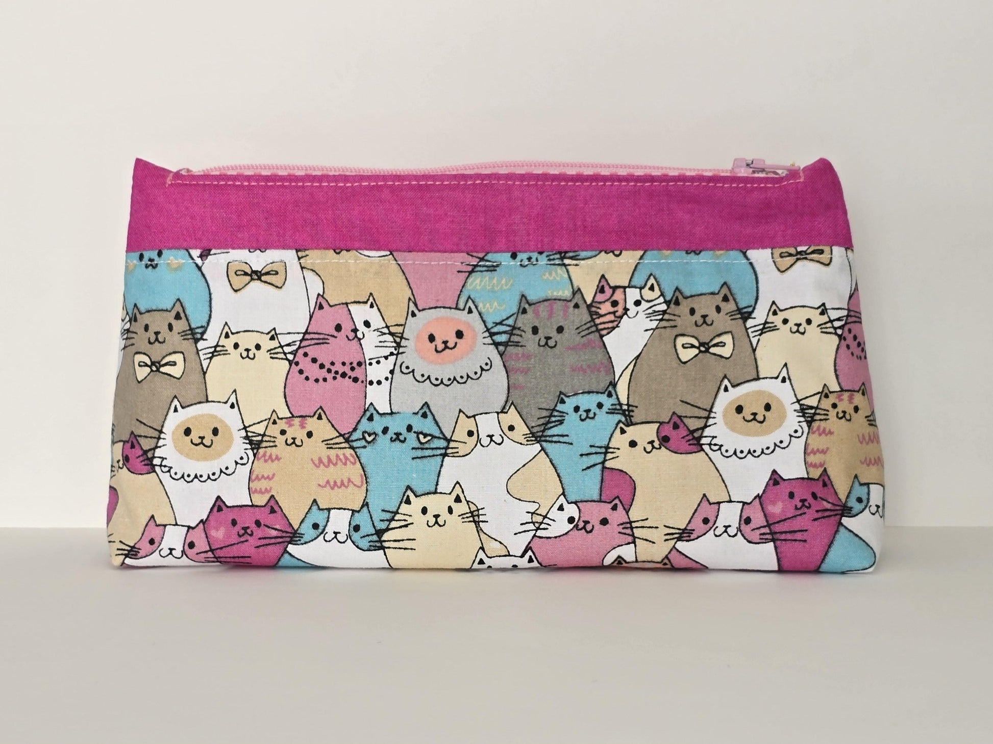 Handcrafted Fabric Take Note pouch - UK Made