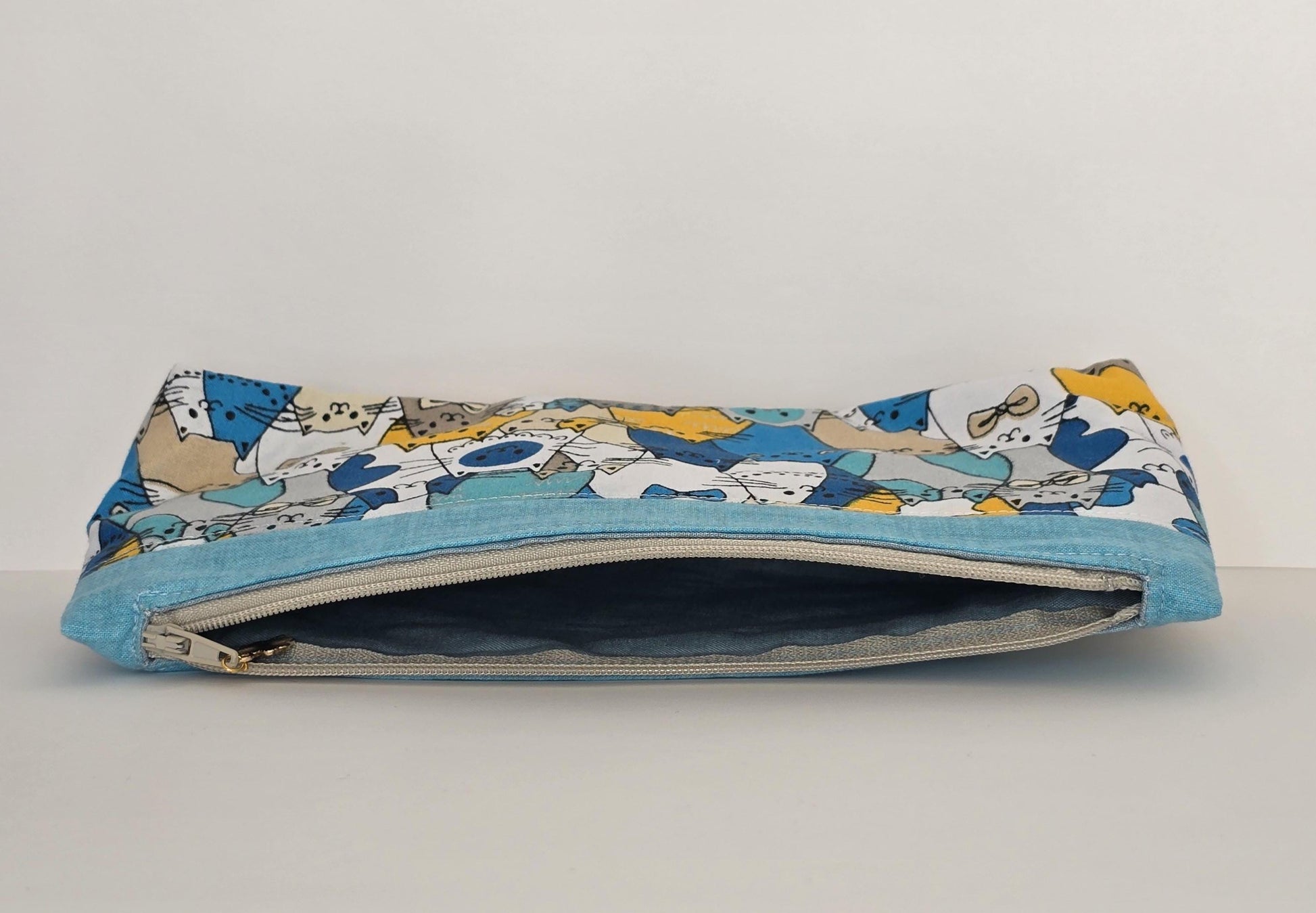 Handcrafted Fabric Take Note pouch - UK Made