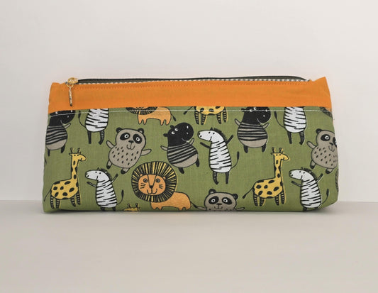 Handcrafted Fabric Take Note pouch - UK Made
