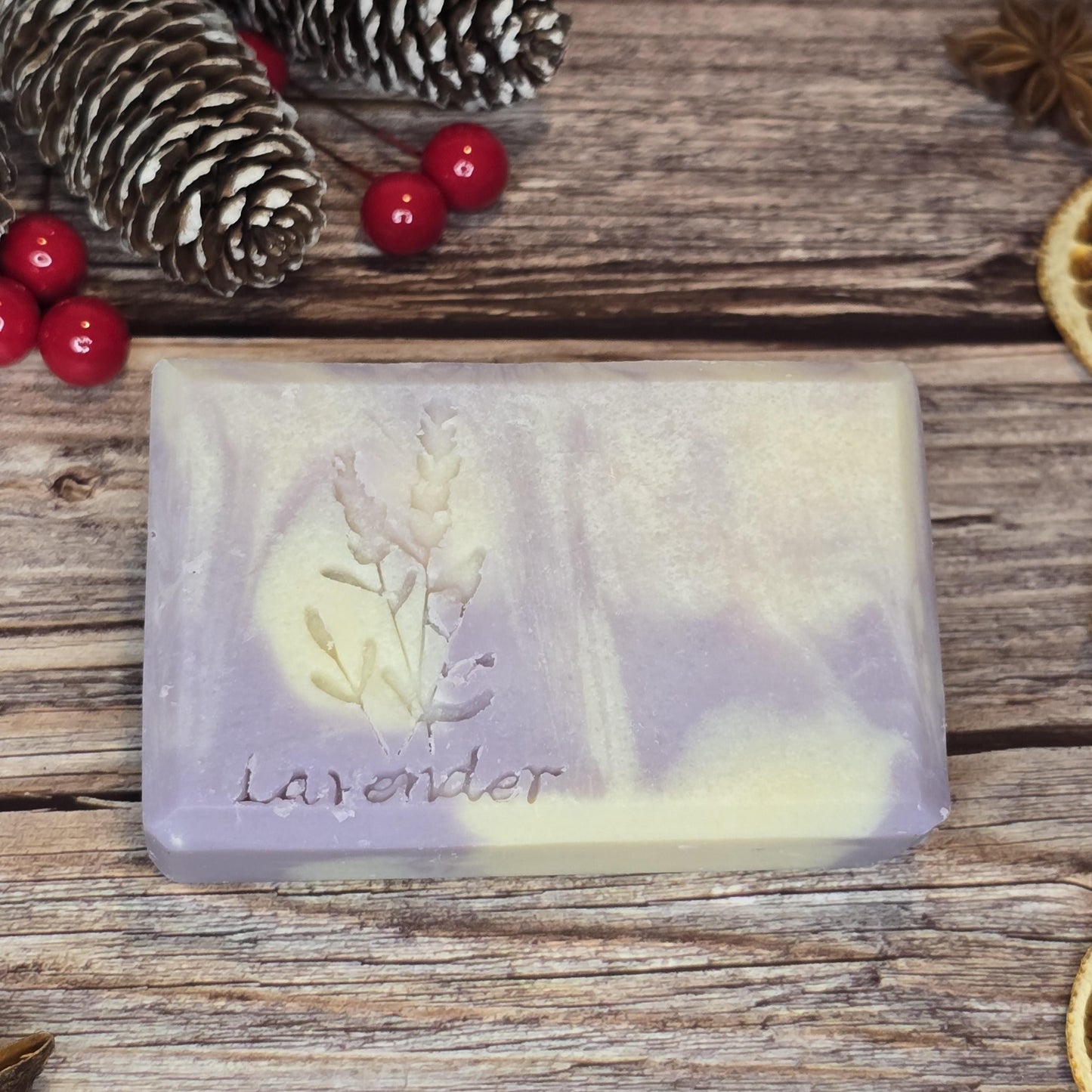 Handmade Goat Milk and Lavender Soap – Cold Process, Calming Skincare, Eco Friendly Gift